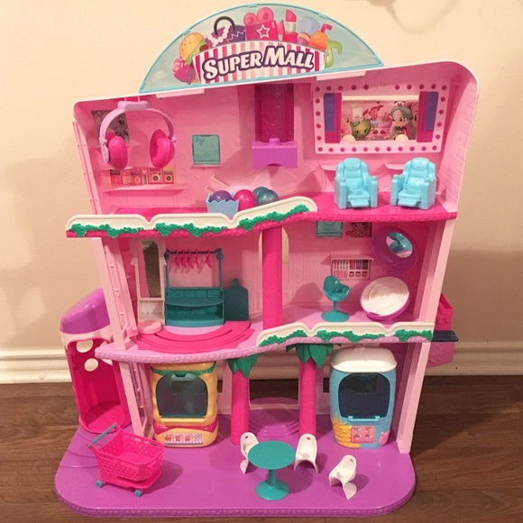 Shopkins Toys Shopkins Super Mall Playset With Accessories Moose